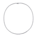 7.55 ct. Diamant Tennis Halsband