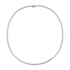 7.55 ct. Diamant Tennis Halsband