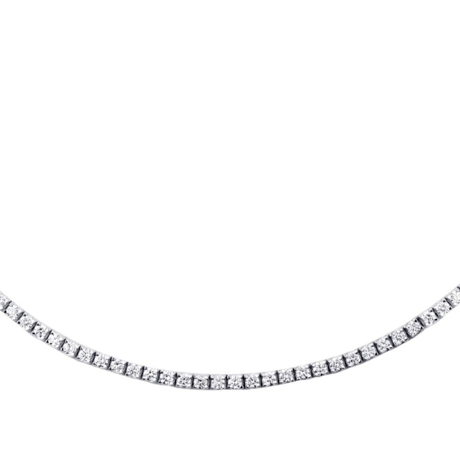 7.55 ct. Diamant Tennis Halsband