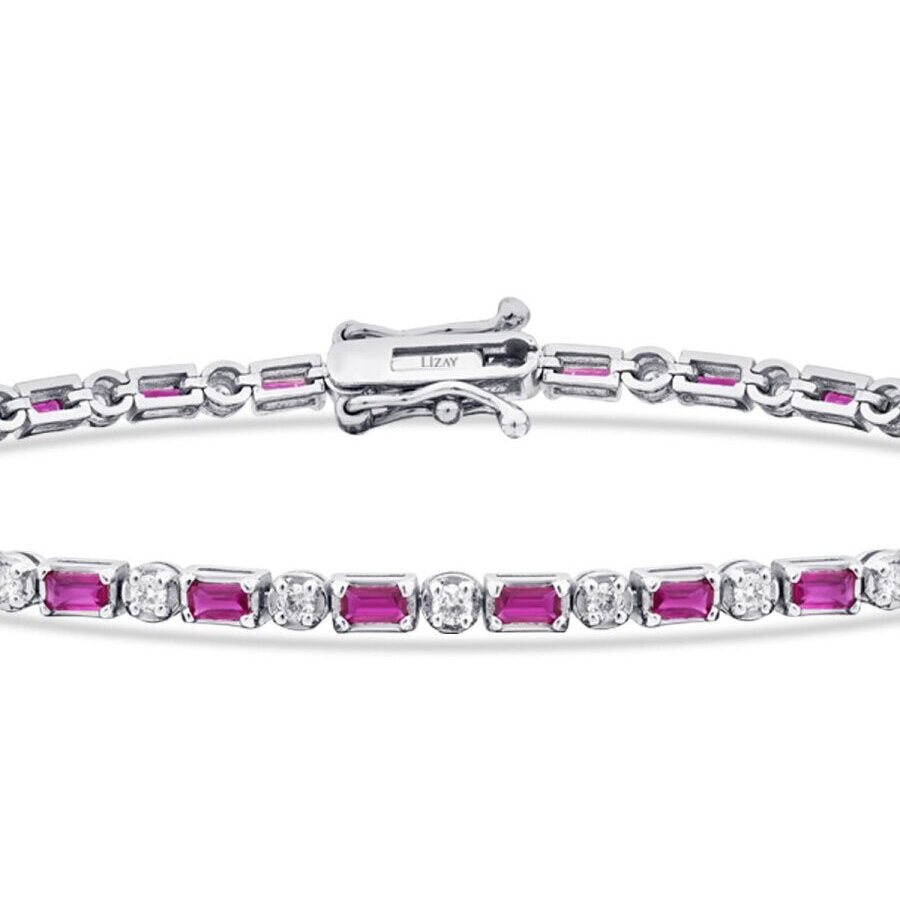 1.91 ct. Diamant Rubin Armband