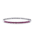 2,36 ct. Diamant Rubin Armreif