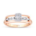 0,34 ct. Diamant Baguette Ring