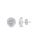 0,20 ct. Diamant Baguette Ohrringe