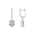 1,18 ct. Diamant Baguette Ohrringe