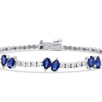2.03 ct. Diamant Saphir Armband