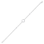 0,12 ct. Diamant-Kleeblatt-Armband