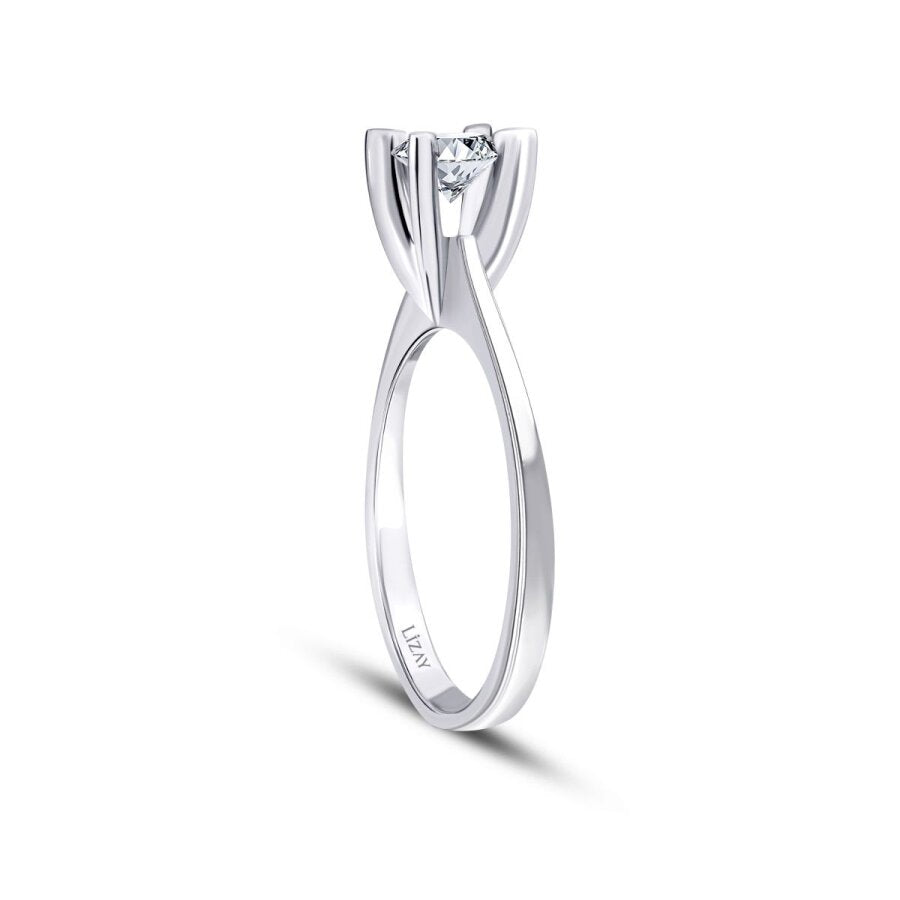 0,50 ct. Diamant Brillant Solitär Verlobungsring
