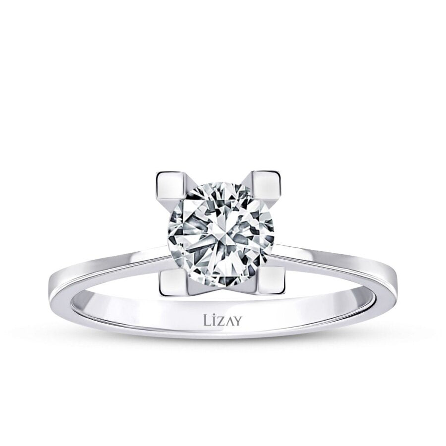 0,80 ct. Diamant Brillant Solitär Verlobungsring