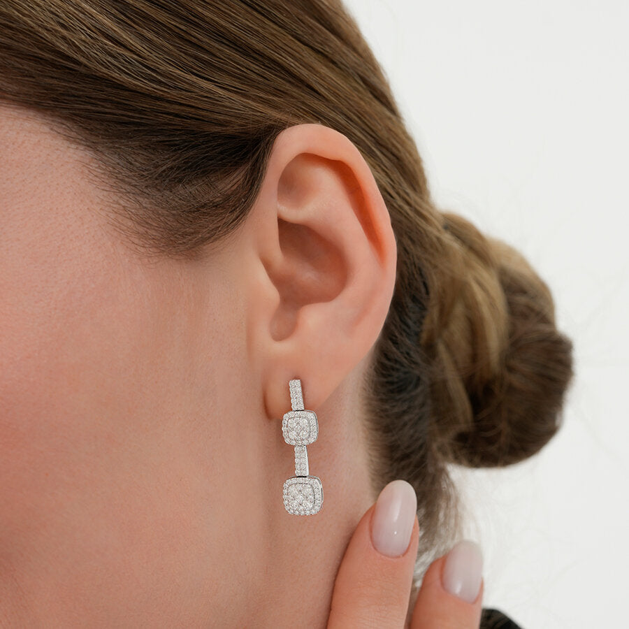 1,21 ct. Diamant Trend Ohrringe