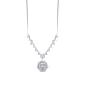 1.03 ct. Diamant Baguette Halskette