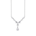 0,54 ct. Diamant Tropfen Trend Halskette