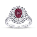 1,75 ct. Diamant Rubin Ring
