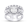 1,09 ct. Diamant Baguette Ring