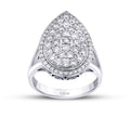 1,30 ct. Diamant Trend Tropfen Ring