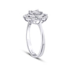 0,35 ct. Diamant Baguette Ring