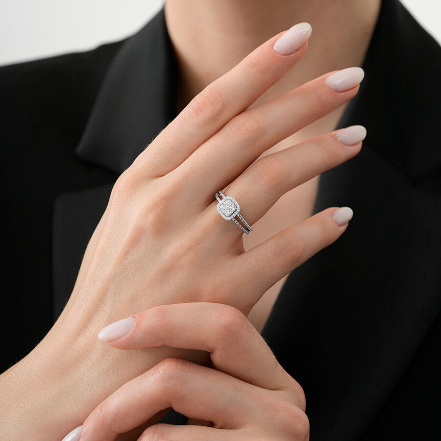 0,31 ct. Diamant Trend Ring