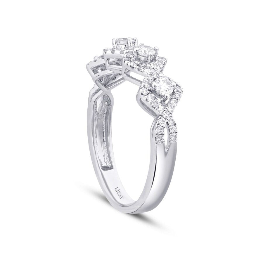 0,53 ct. Diamant Trend Ring