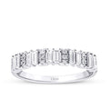 0,47 ct. Diamant Baguette Halb-Memoire-Ring