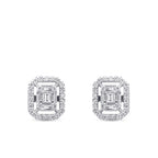 0,30 ct. Diamant Baguette Ohrringe