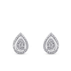 0,31 ct. Diamant Baguette Ohrringe