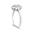 0,25 ct. Diamant Baguette Ring