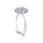 0,40 ct. Diamant Baguette Ring