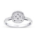 0,21 ct. Diamant Effekt Stein Ring