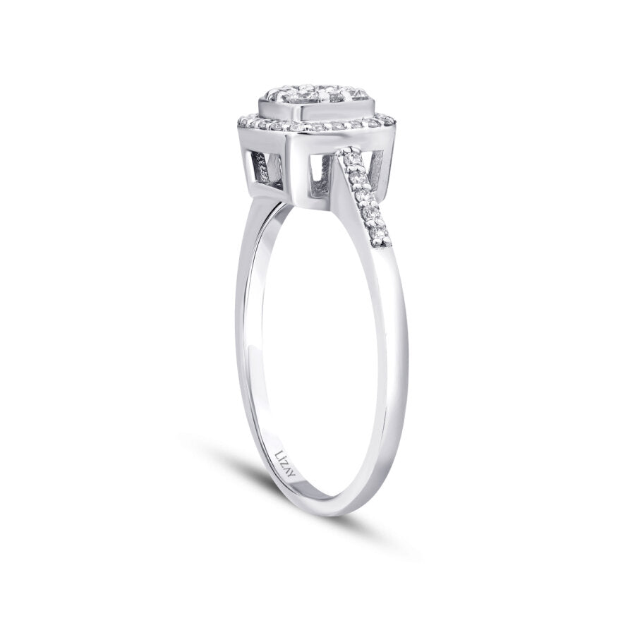 0.34 ct. Diamant Trend Ring