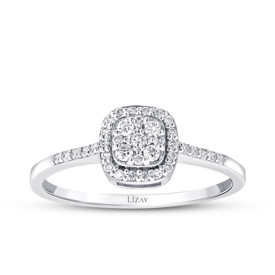 0,21 ct. Diamant Trend Ring