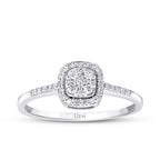 0,21 ct. Diamant Trend Ring