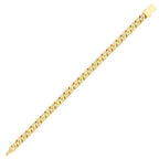 Herren-Armband mit Motivmuster aus Gold