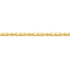 Herren-Armband mit Fischgrätenkette aus Gold