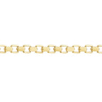 Herren-Armband mit Kettendesign aus Gold