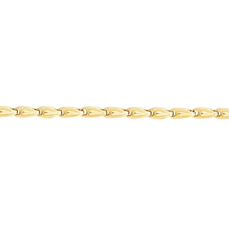 Gold Herren Armband mit Arpa-Kette
