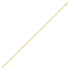 Herren-Armband mit Twist-Kette aus Gold