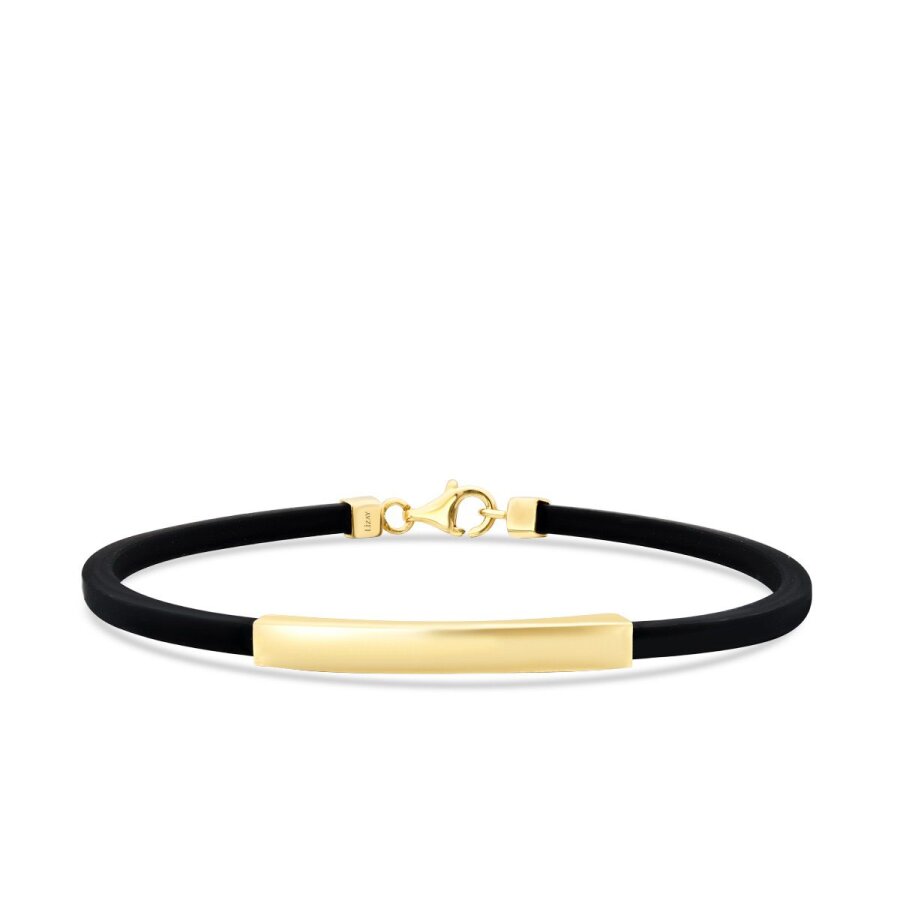 Herren-Platten-Armband aus Gold