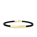 Herren-Platten-Armband aus Gold