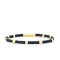 Herren-Armband mit Spiraldesign aus Gold