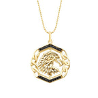 Adler-Herren-Halskette aus Gold