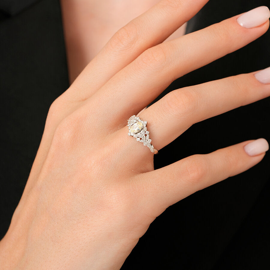 1.06 ct. Diamant Fantasie Ring