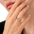 0,21 ct. Diamant Trend Ring