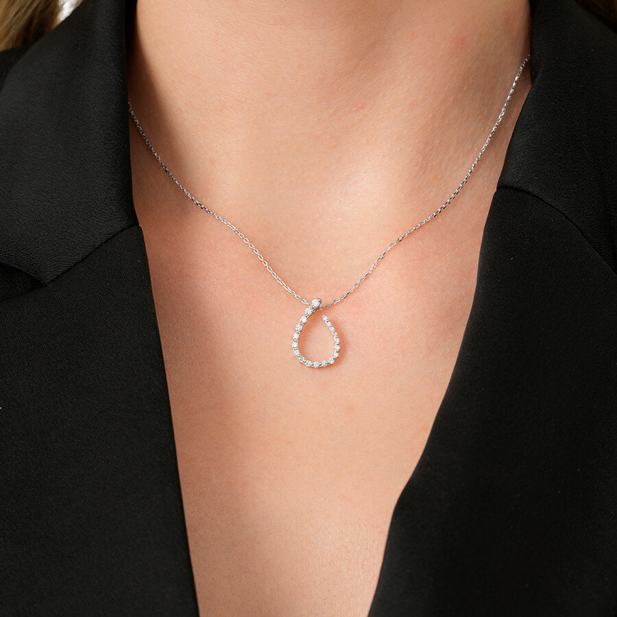 0,25 ct. Diamant Trend Halskette