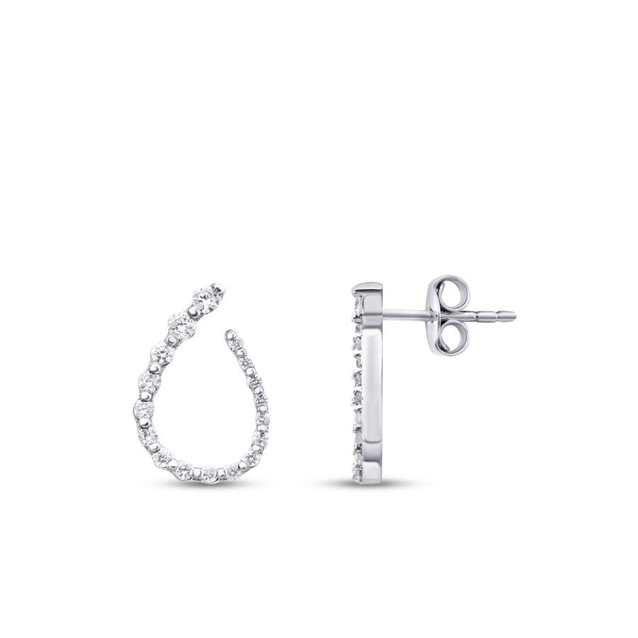 0,40 ct. Diamant Trend Ohrringe