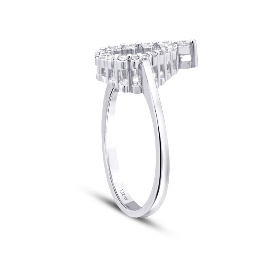 0,21 ct. Diamant Trend Ring