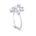 0,27 ct. Diamant Baguette Ring