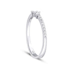 0,22 ct. Diamant Marquise Ring