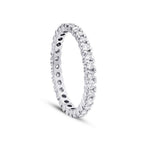 0,75 ct. Diamant Memoire-Ring