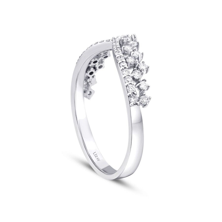 0,33 ct. Diamant Trend Ring