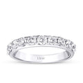 1,00 ct. Diamant Halb-Memoire-Ring