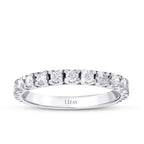 0,50 ct. Diamant Halb-Memoire-Ring